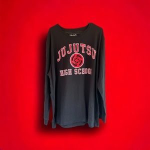Jujutsu High School Jujutsu Kaisen Long sleeve T-shirt Adult 3XL (54/56). NWOT.